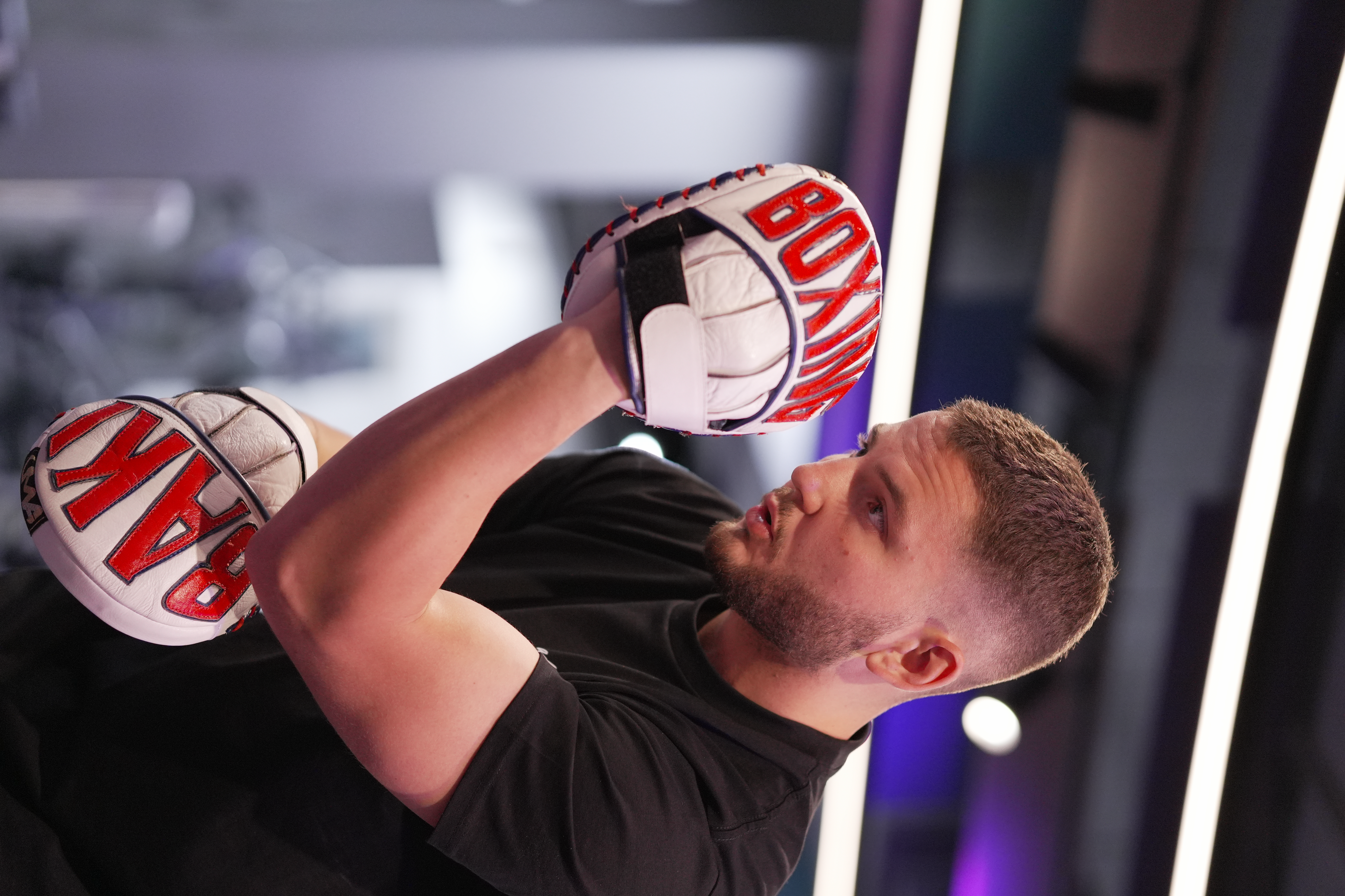 Private boxing padwork coaching